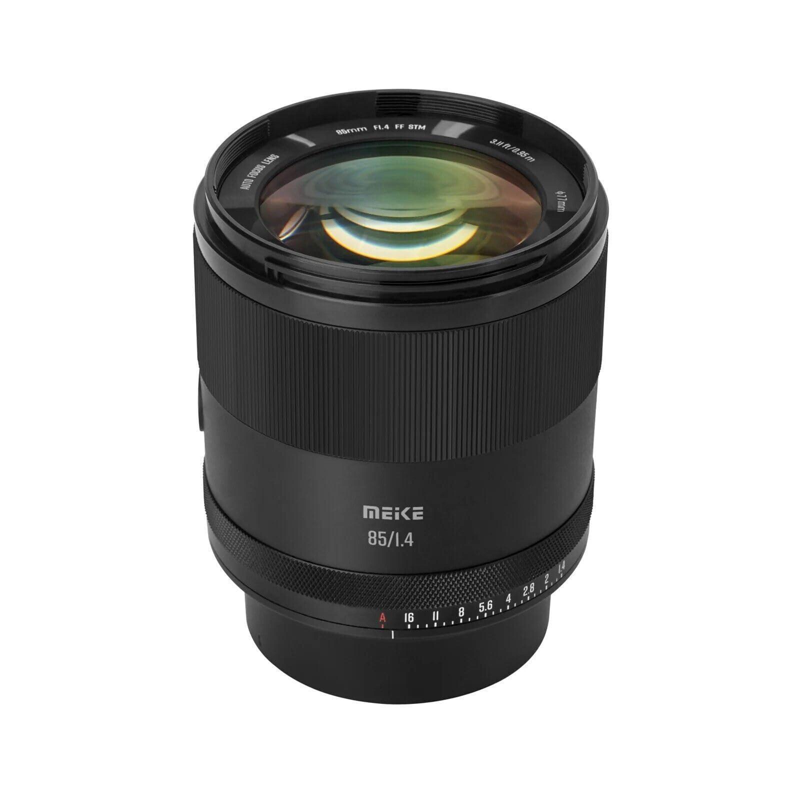 DirectNine Basics DirectNine Basics Meike 85mm F1.4 autofocus Full Frame Lens Suitable for Canon Nikon Sony L Mount Cameras