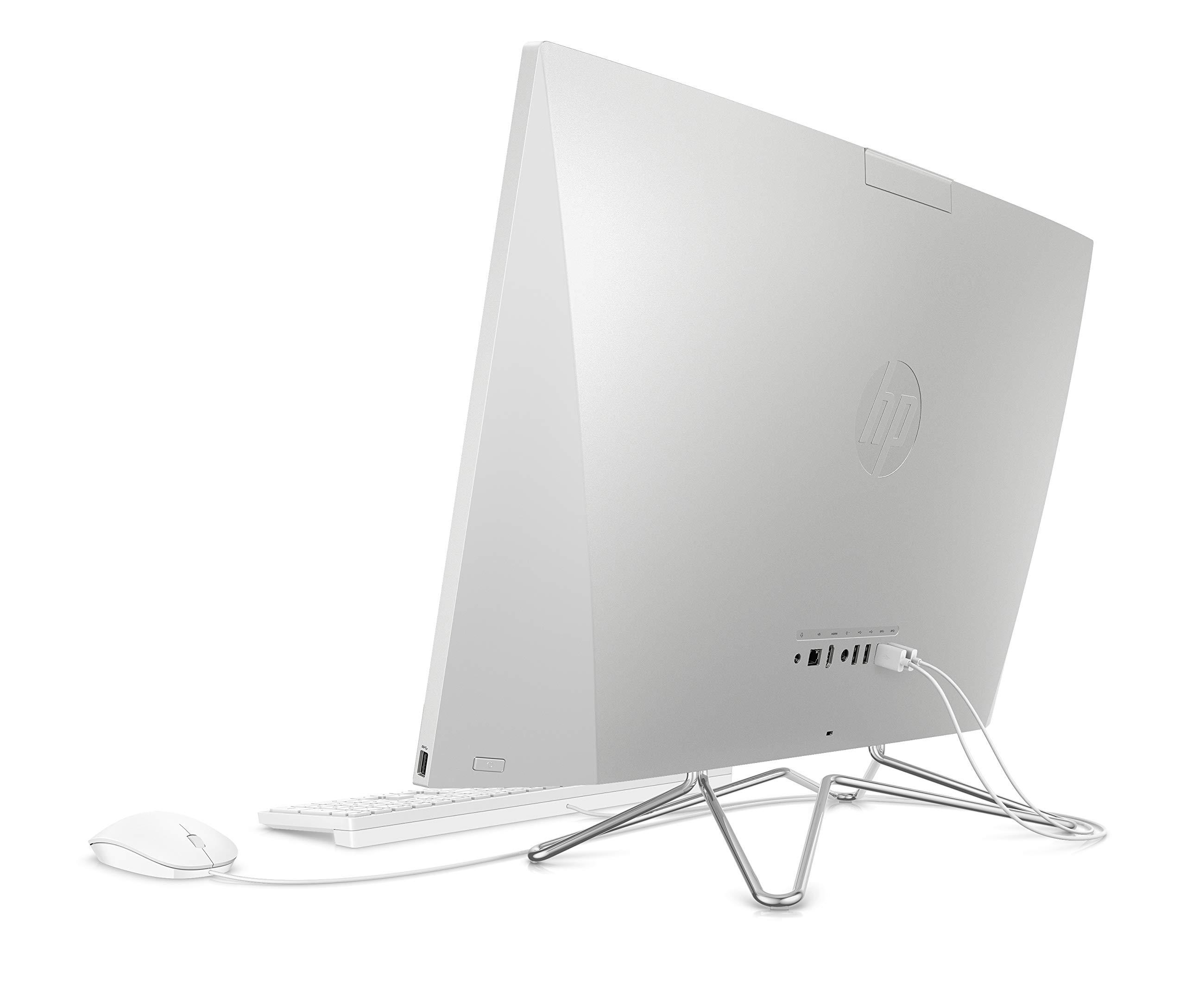 HP Inc. HP All-in-One 27" Desktop Computer, 11th Generation Intel Core i5-1135G7 Processor, Intel Iris Xe Graphics, 8 GB RAM, 512 GB SSD, Windows 11 Home (27-dp1370, Natural Silver)