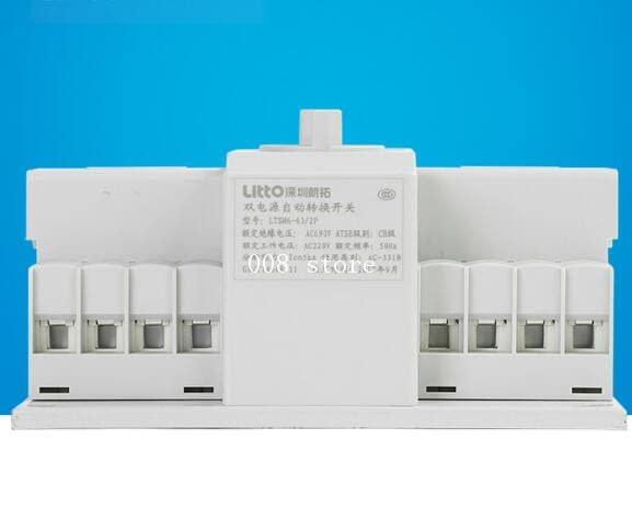 Flastec Micro Break Double Power Automatic Switch Q3-63A/4P Switch Standby Switch Double Power Supply