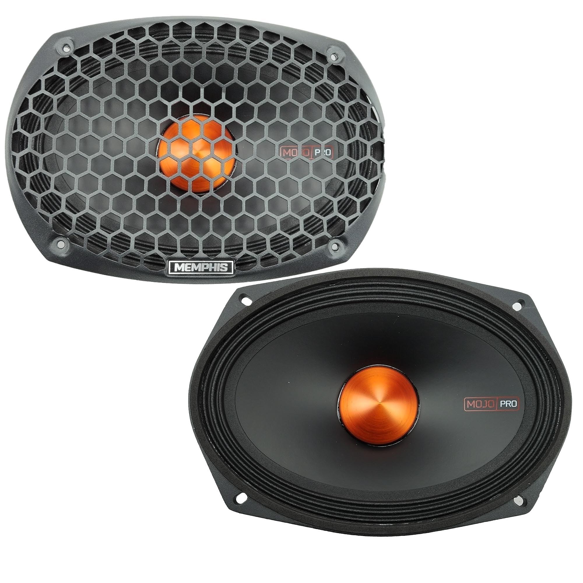 Memphis Memphis Audio MJP69 MOJO PRO 6X9 NEO MID with Grille
