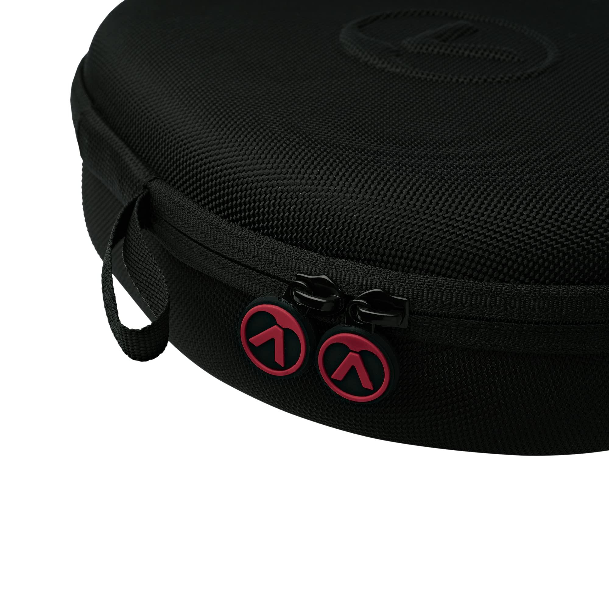 Austrian Audio Austrian Audio HXHC Black Headphone Carrying Case for Austrian Audio HiX Headphones Such as Hi-X50, Hi-X55 and Hi-X65 (Convenient and Durable, Separate Cable Compartment in Lid)