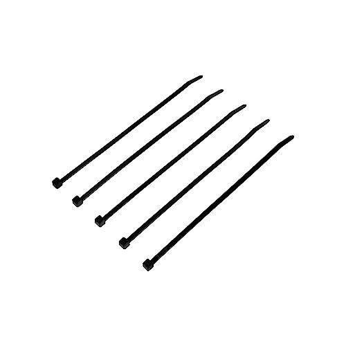 Klein Tools Klein Tools 450-200 Cable Ties, 50-Pound Tensile Strength, Heavy Duty Nylon Cable Zip Ties, Indoor / Outdoor Use, 7.75-Inch, Black, 100-Piece