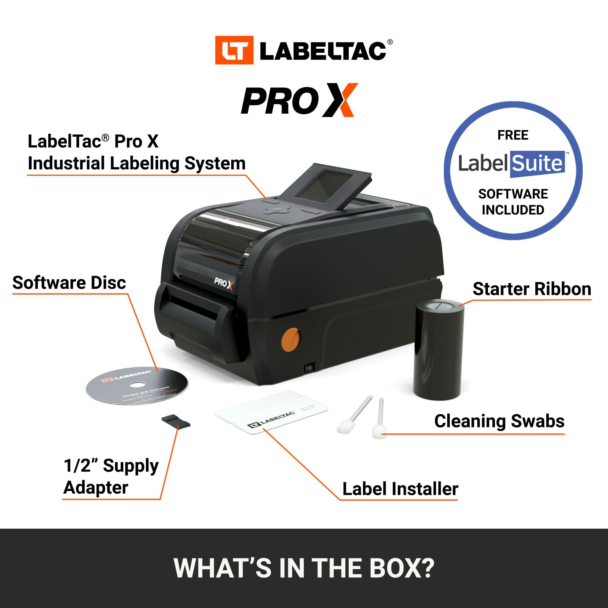 LabelTac LabelTac 5S Industrial Label Printer (5S Industrial Label Printer), 13 x 9 x 7.8 inches, Black