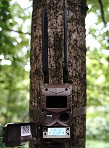Cuddeback Cuddeback Tracks Black Flash, LTC-3A, Solo Cell Camera, AT&T & Verizon.25 Trigger Speed, Low Glow IR LEDs, Hi-Res Photo Download,Brown