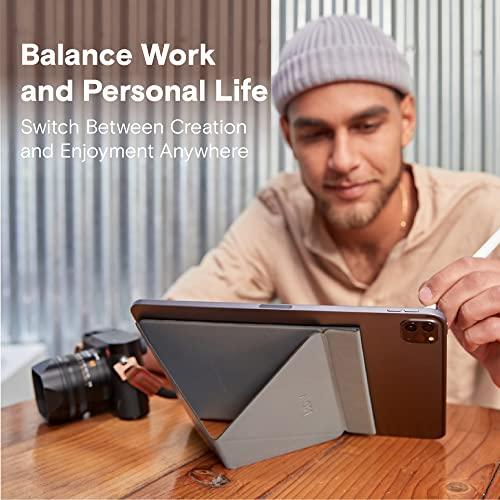 MOFT MOFT Snap Tablet Stand, Compatible for iPad Mini 6/5/4/3/2/1 and 7.9\"-9.7\" Tablets,Adjustable, Foldable, Portable, Swith-Friendly with The Magic Keyboard and More, Cool Gray