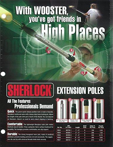 Wooster Wooster Brush SR054 Sherlock Extension Pole, 2-4 feet