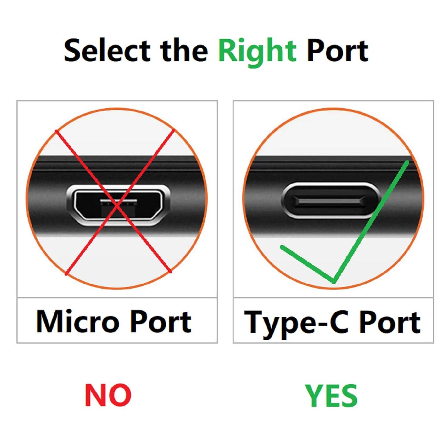 JASHALO USB A to C Charger Cable, Portable Keychain 0.75ft Short Type-C Charging & Data SYNC Nylon Braid Cord for power bank, Compatible with iPhone 15/15 Pro Max Galaxy S20 S10 S9 S8 and other usb c devices.