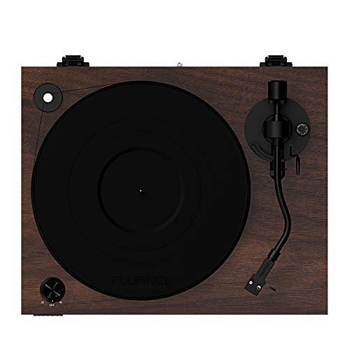 Fluance Fluance RT84 Reference High Fidelity Vinyl Turntable Record Player with Ortofon 2M Blue Cartridge, Speed Control Motor, Record Weight, 3 in 1 Stylus and Record Cleaning Vinyl Accessory Kit