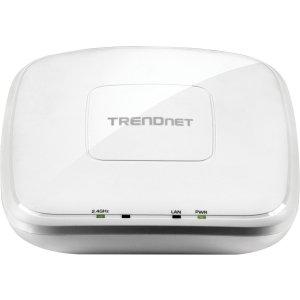 TRENDnet TRENDnet N300 Wireless PoE Access Point with Software Controller, Gigabit, AP, Client, 802.3af, NDAA & TAA Compliant,TEW-755AP