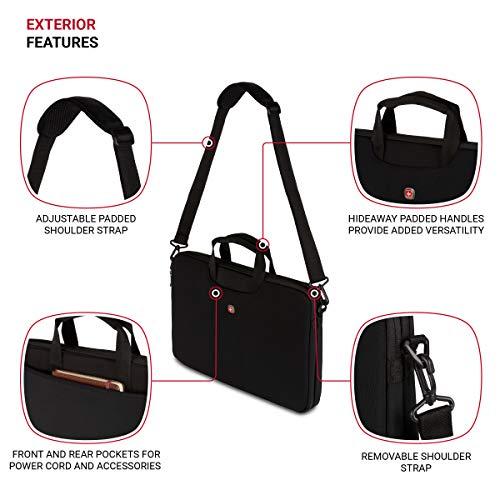 Wenger Wenger Legacy 15.6 Inch Ultra Computer Slimcase, Black, One Size