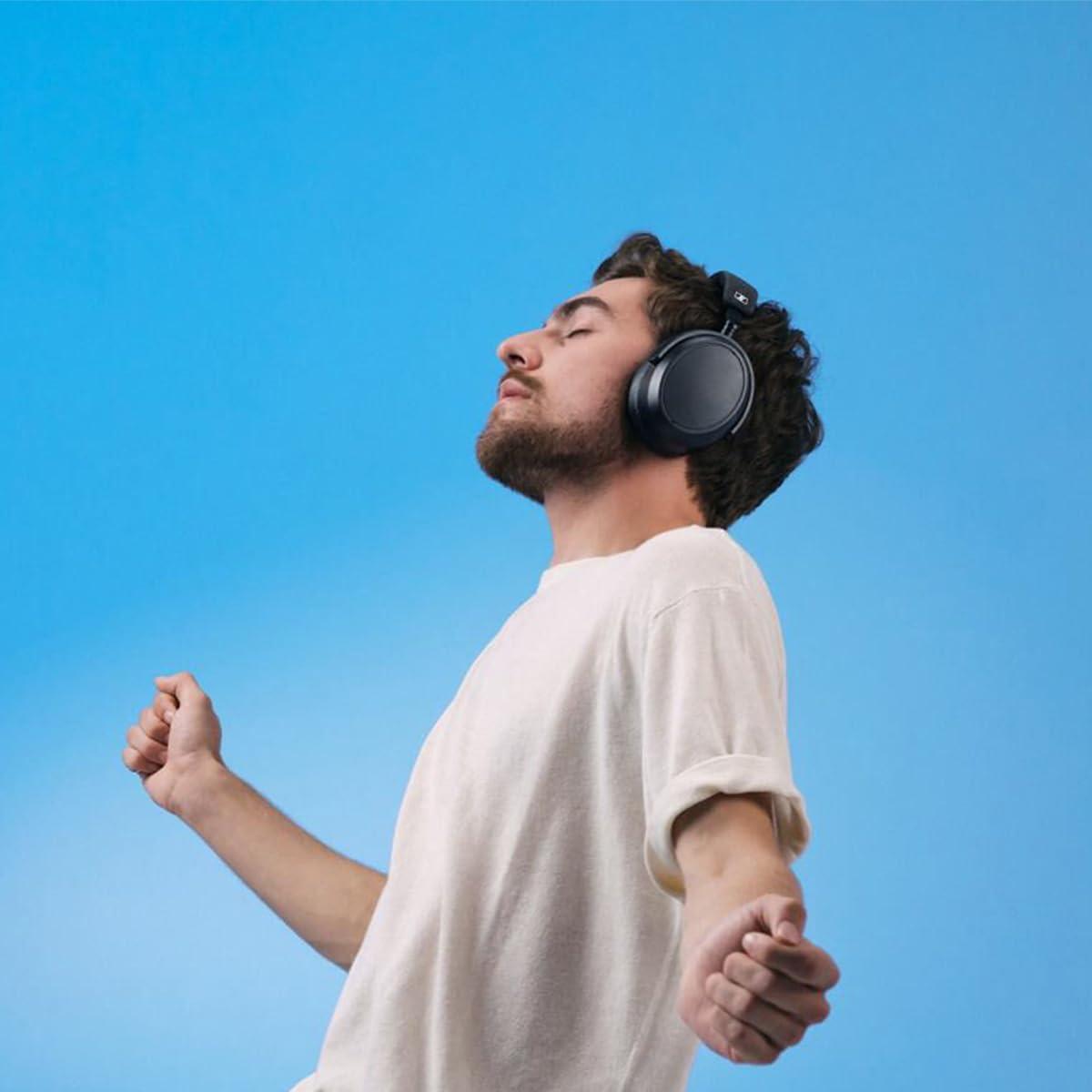 Sennheiser Sennheiser ACCENTUM Wireless Bluetooth Headphones - 50-Hour Battery Life, Audio, Hybrid Noise Cancelling (ANC), All-Day Comfort and Clear Voice Pick-up for Calls, Black