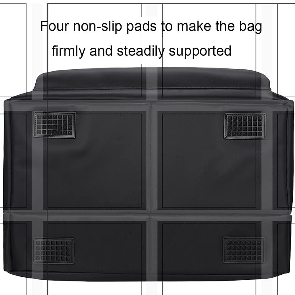 BUBM BUBM Desktop Computer Tower and Monitor Carrying Case,Protable Travel Tote Bag for PC Chassis, Monitor(Up to 24inch), Keyboard and Mouse,Black, Desktop Computer+ Monitor Bag, 3 light 24", Travel