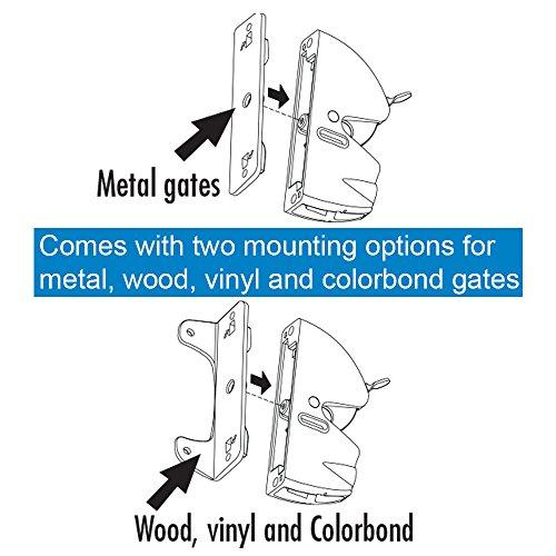 National Hardware National Hardware N346-201 V6201 LokkLatch in Black, 4-9/16\"