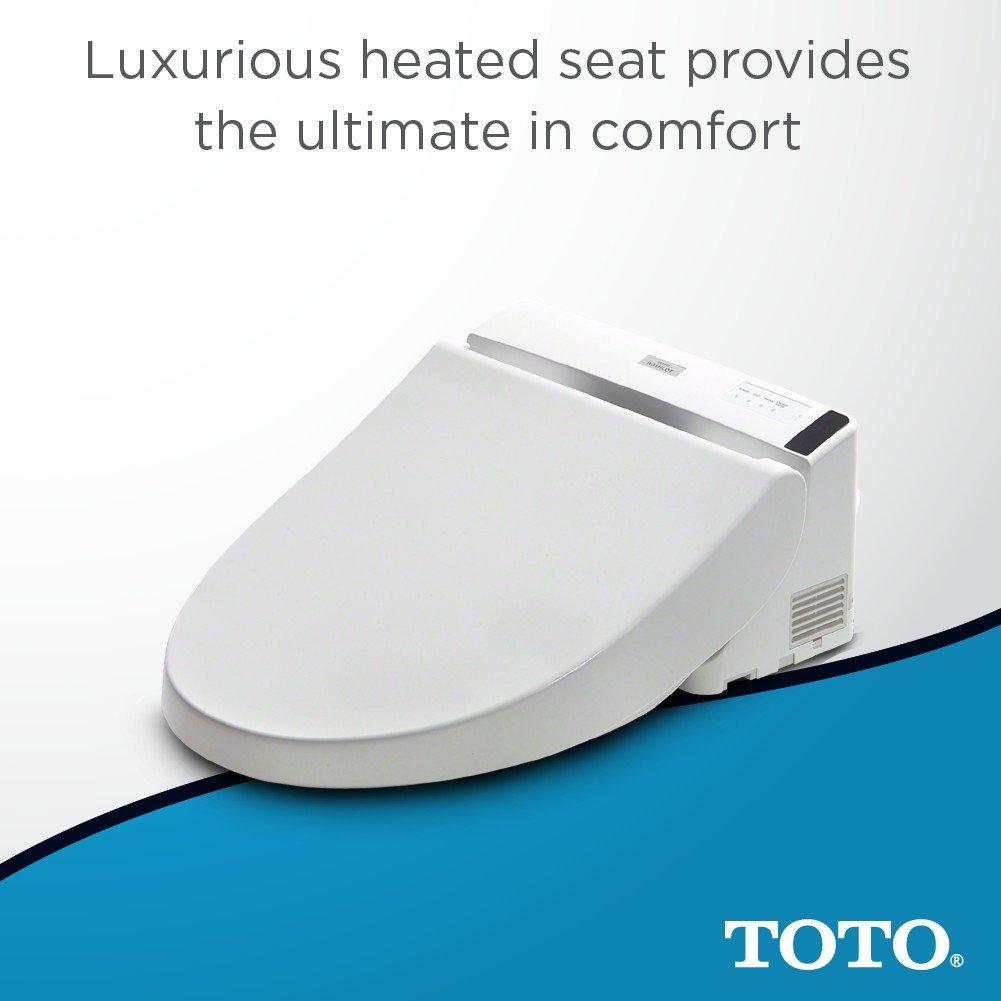 TOTO TOTO SW2024#01 A200 WASHLET Electronic Bidet Tolet Seat with SoftClose Lid, Elongated, Cotton White