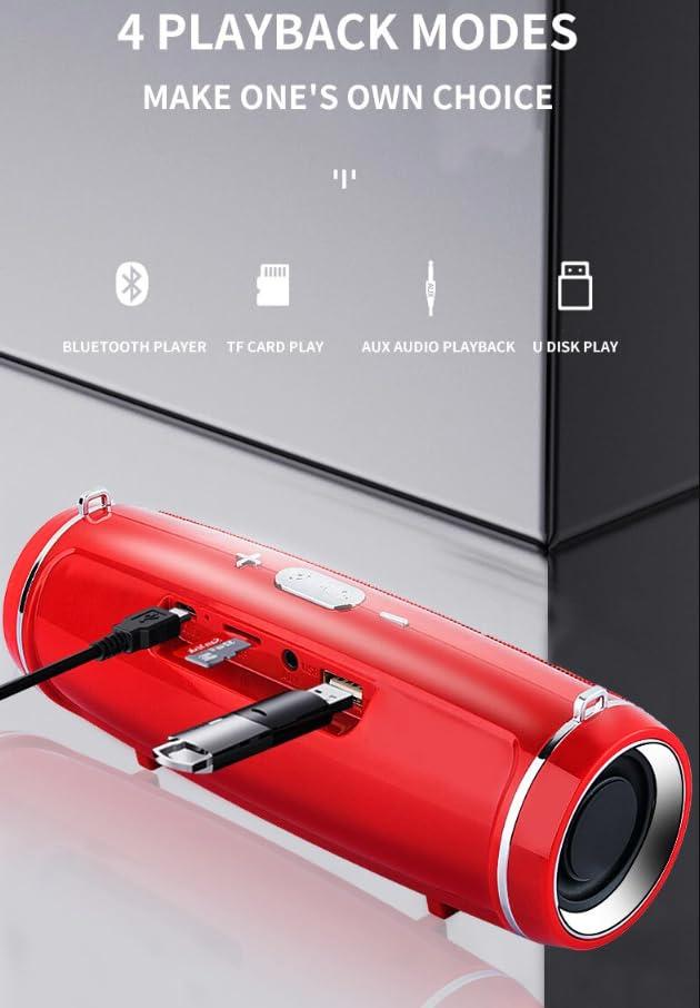 THE PERFECT PART THE PERFECT PART Bluetooth Speaker - Portable Bluetooth Speakers with Charging Cable, Wireless Speakers with Bluetooth, Waterproof Speaker with Shoulder Strap, Outdoor Mini Bluetooth Speaker