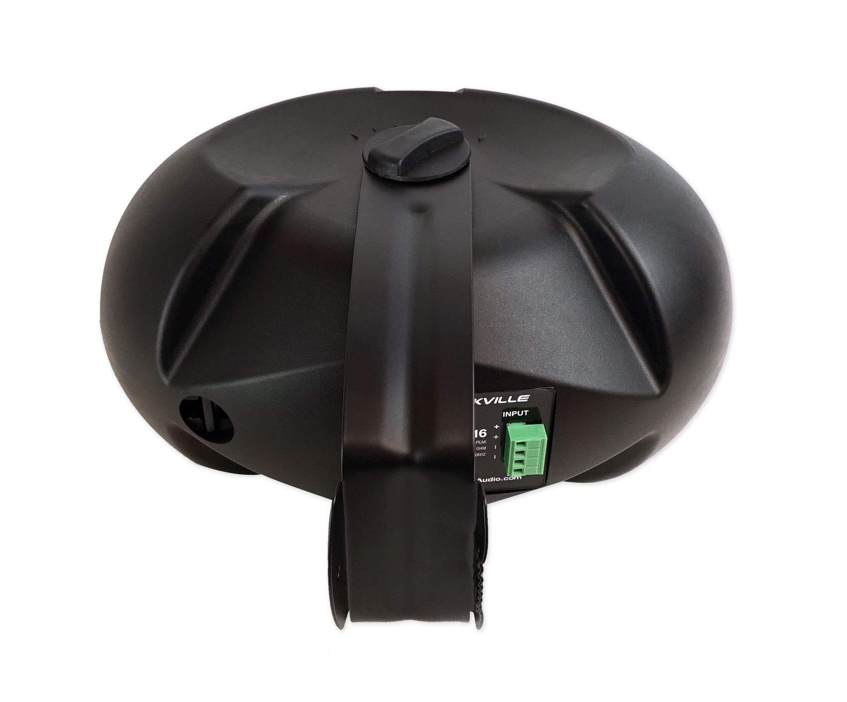 Rockville Rockville D4-16 Black Dual 4" 16 Ohm Swivel Outdoor Home Patio Speaker