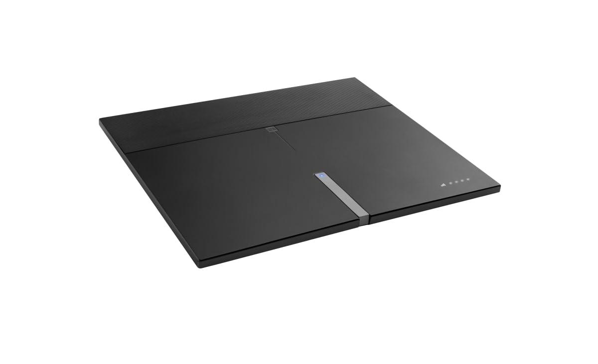 One For All One for All 16472 HDTV 1080p Amplified Indoor TV Antenna 50 Mile Range with Multi Directional Reception, 8 Feet Coaxial Cable & Signal Level Indicator - Black