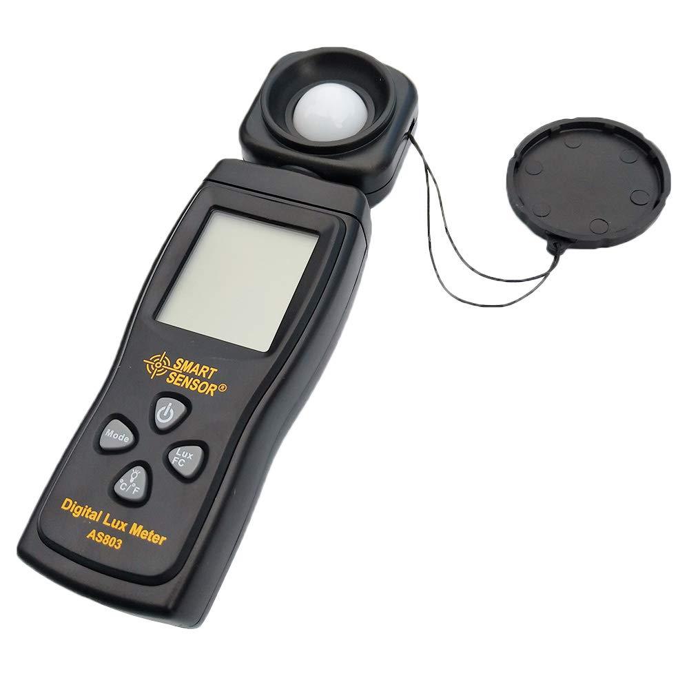 SMART SENSOR Lux Light Meter for Photography Grow Plants Led Photometer Lighting Intensity Brightness Measurement Pocket Digital Photo Illuminance Sensor