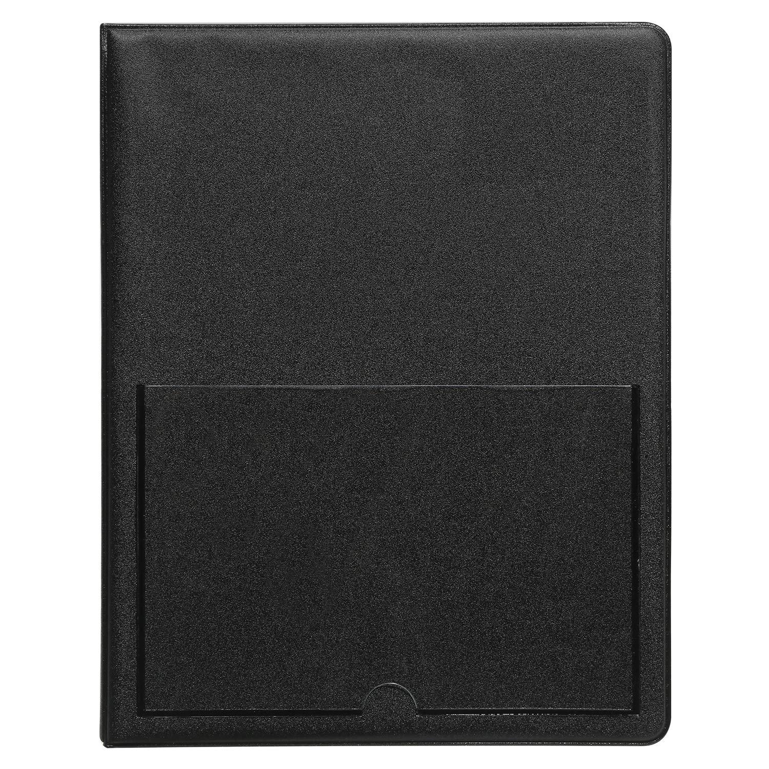 Zink Zink Photo Album Scrapbook | Sturdy PVC Material Holds 72 - 4x6" Photos | Compatible with Kodak Dock and HP Sprocket Studio - Black