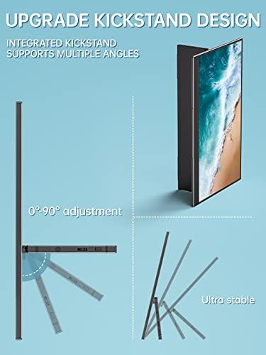 cocopar cocopar Travel Monitor  Upgraded 15.6 Inch 1080P FHD HDR IPS Ultra Slim USB-C Portable Display with Kickstand Dual Type-C Mini HDMI Dual Speakers for Laptop PC Mac Surface Xbox PS4 Switch