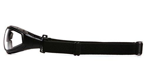 Pyramex Safety Pyramex XSG Reader Safety Glasses, Black Frame/Clear Anti-Fog + 2.5 Lens