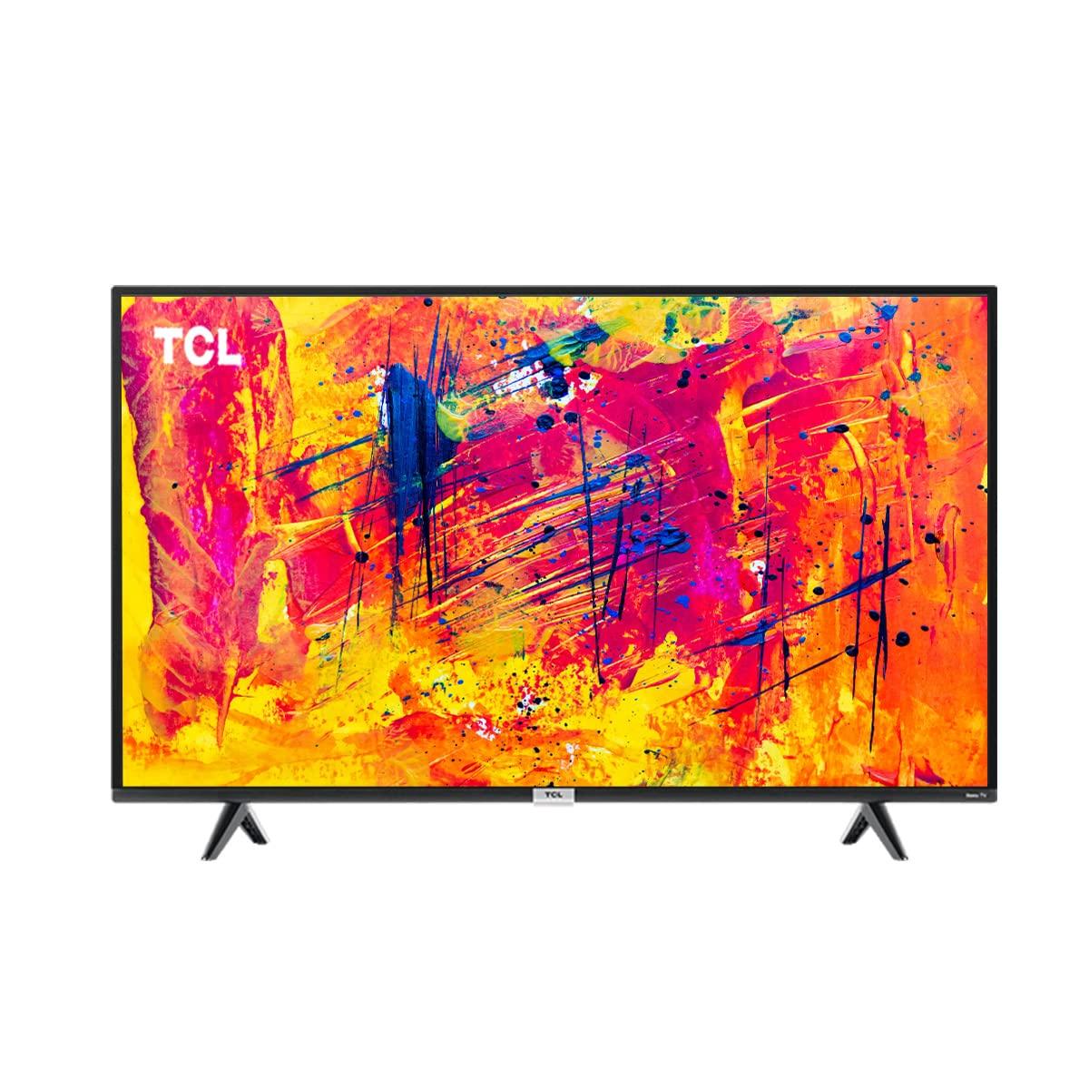 TCL TCL 32-Inch Class HD 720p Smart LED TV Dolby Digital Advanced Digital Tuner Premium Design Compatible with Alexa & Google Assistant 32S331 (Renewed)