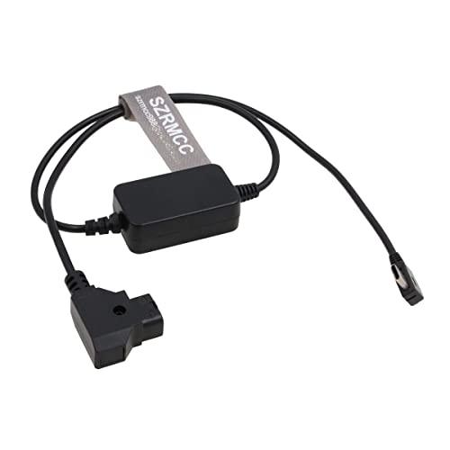 SZRMCC SZRMCC USB C Type-C Regulated 5V to D-tap V Mount Gold-Mount Power Cable for Sound Devices Mix Pre II Blackmagic SDI Converter (Right Angle USB C)