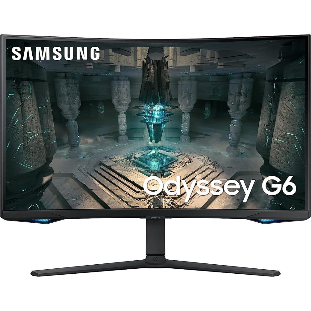 SAMSUNG SAMSUNG LS32BG652ENXGO 32" Odyssey G65B QHD 240Hz 1ms HDR600 1000R Curved Gaming Monitor Bundle with Deco Gear Wired Gaming Mouse & Large Extended Pro Gaming Mouse Pad
