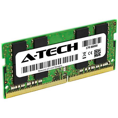 A-Tech Components A-Tech 32GB DDR4 2666MHz PC4-21300 (PC4-2666V) CL19 SODIMM 2Rx8 1.2V 260-Pin Non-ECC SO-DIMM Laptop Notebook RAM Memory Module