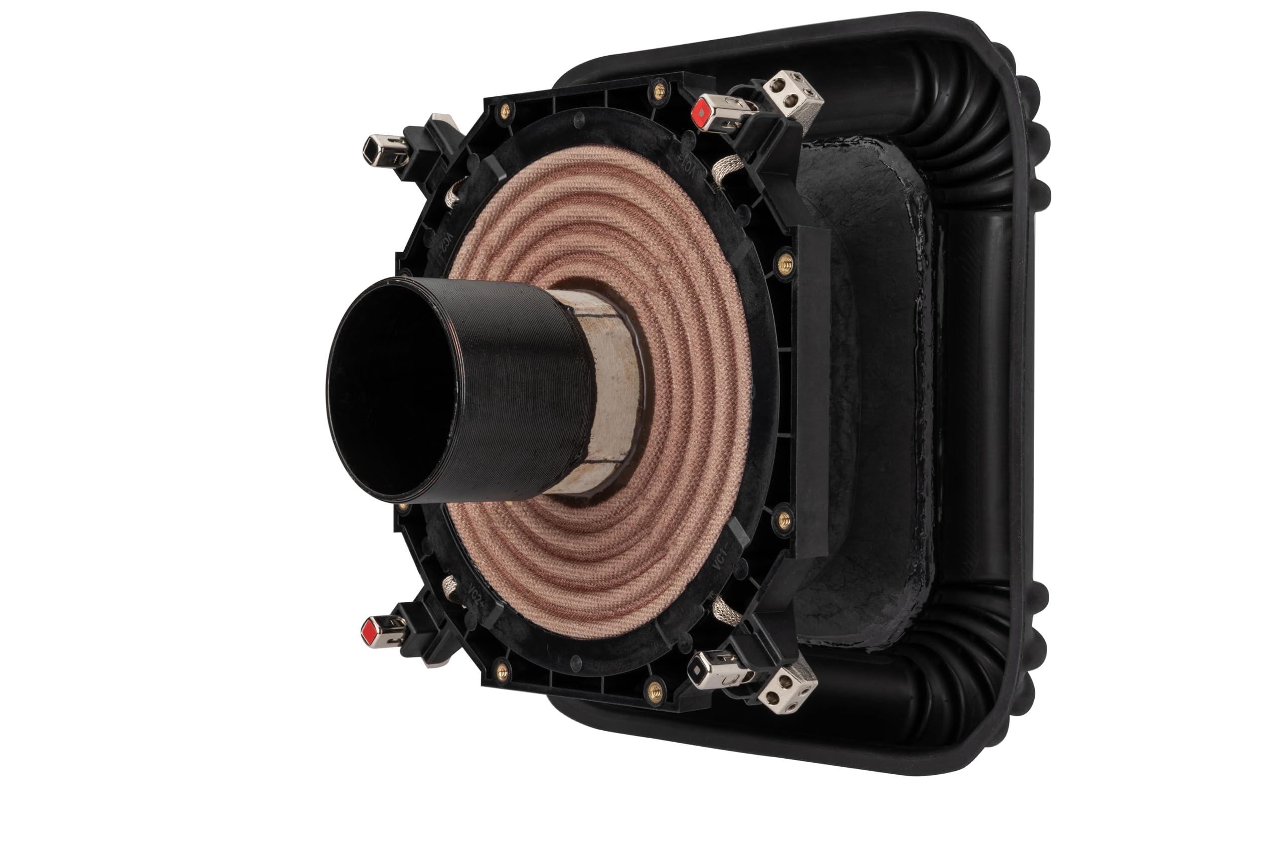 KICKER KICKER 49L7X122RK Re-Cone Kit, for 12" (30cm) 2-Ohm 49L7X122 SoloX Subwoofer Only, Dual 2-Ohm Voice Coils, Quick in-Field Repair, No Glueing, RoHS Compliant