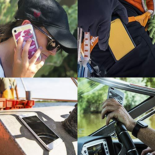 CatTongue Grips Non-Abrasive Cell Phone Grip by CatTongue - 2.25” x 4” Non Slip Grip for Smartphones Compatible with iPhone and Android, Universal Grip with No Added Bulk (Kitty Cat, America The Beautiful)