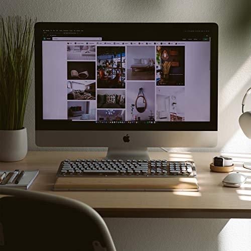 Azio Azio Retro Classic USB (Maple)- Wired Backlit Vintage Maple Wood Mechanical Keyboard for PC (MK-RETRO-W-02-US)