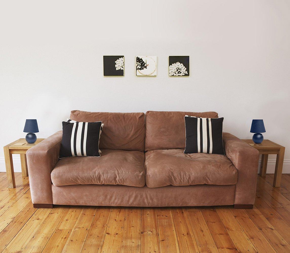 Simple Designs Simple Designs LT2008-BLU-2PK Mini Ceramic Globe Table Lamp 2 Pack Set with Matching Fabric Shade, Blue