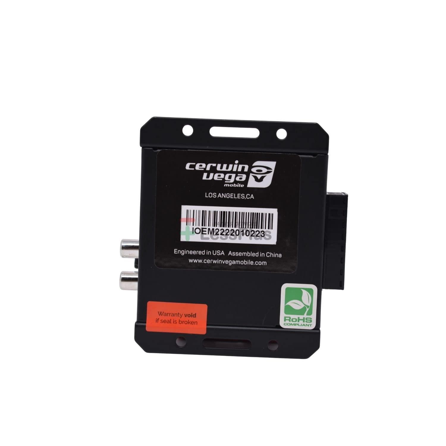 Cerwin Vega Mobile CV CERWIN Vega IOEM22 2 Channel Line Output Converter, 2-in, 2-Out (2-in,2-Out)