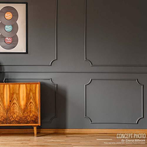 Ekena Millwork Ekena Millwork PNL16X28AS-01 16\"W x 28\"H x 1/2\"P Ashford Molded Classic Wainscot Wall Panel