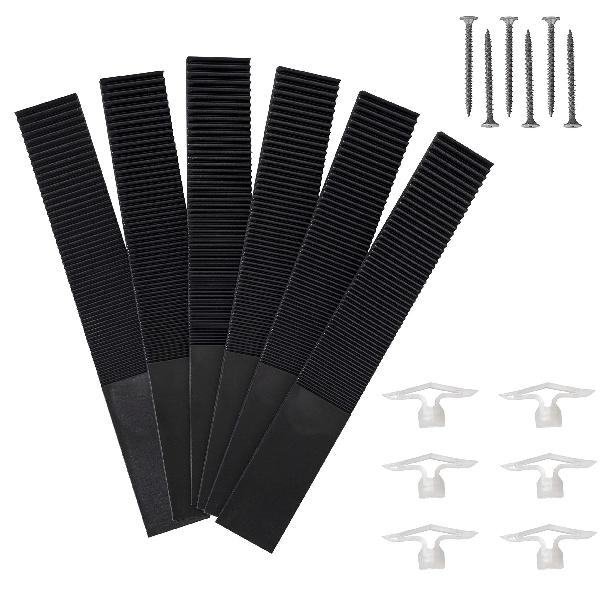 GOOF PROOF SHOWER Goof Proof Shower GPSS-3024 Triangle Tiled Shower Seat, Easy to Install Bench for Shower Stall, 30\"/24\"