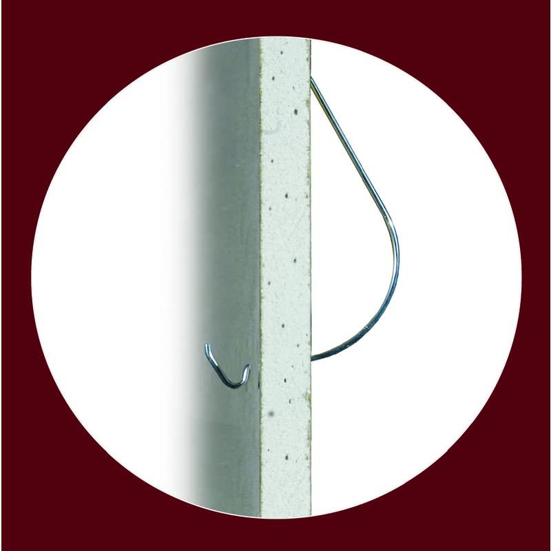 Monkey Hook Monkey Hook Galvanized Silver Picture Hanger 20 lb. 4 pk - Total Qty: 12