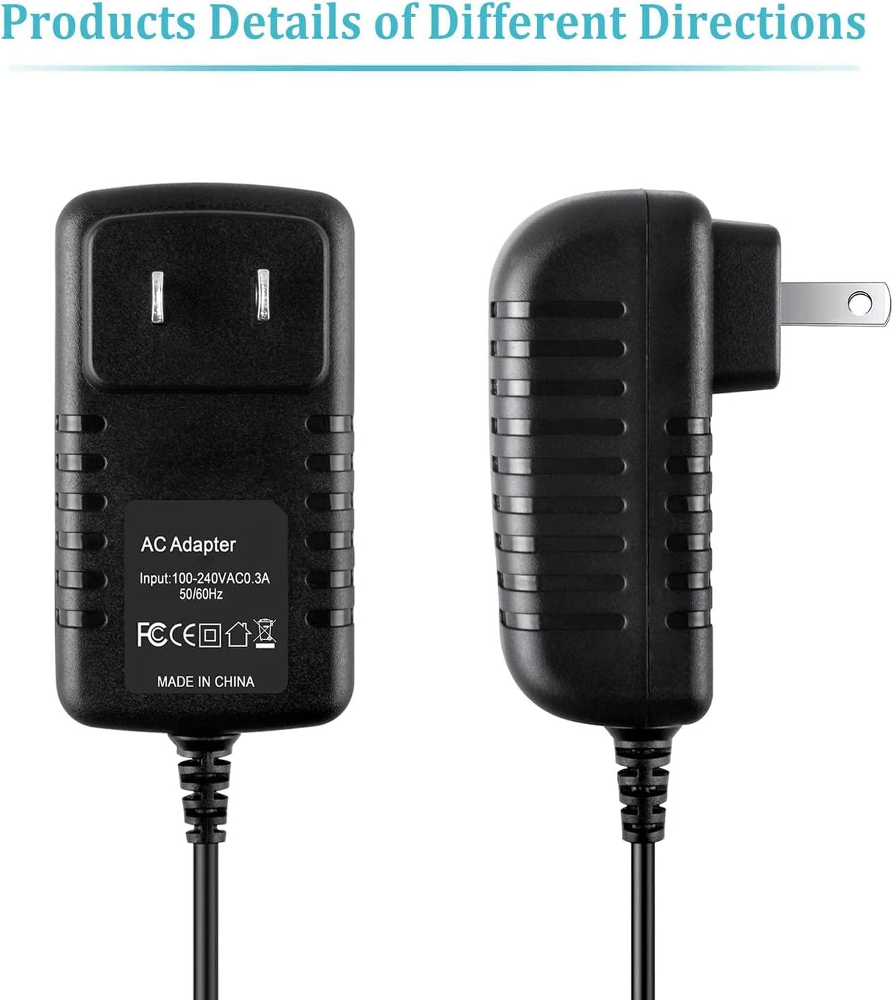 GUY-TECH Guy-Tech 9V-12V 1A-2A AC/DC Adapter for Sylvania Portable DVD Player Sdvd9020 Sdvd7014 Sdvd9002 Sdvd7027 Sdvd8737 Sdvd9000b2 Sdvd8727 Sdvd8732 Sdvd7015 Sdvd1048 Sdvd7015 DVD Player