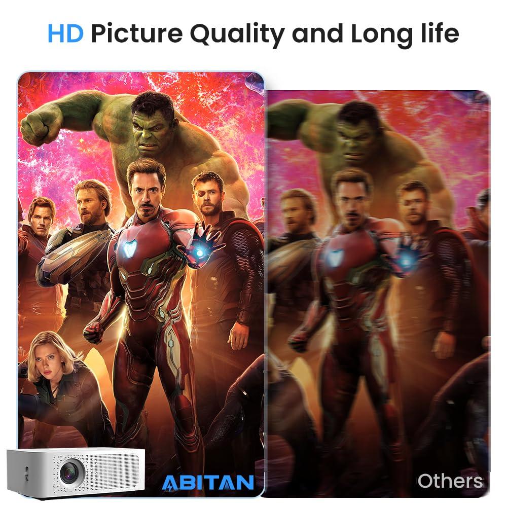 ABITAN ABITAN ELPLP96/V13H010L96 Replacement Projector Lamp with Housing for Epson EX9220 EX5260 EX7260 EX3260 EX9210,Powerlite Home Cinema 1060 2150 760 660 760HD 2100,VS250 VS355 S350 EH-TW650 (Durable).