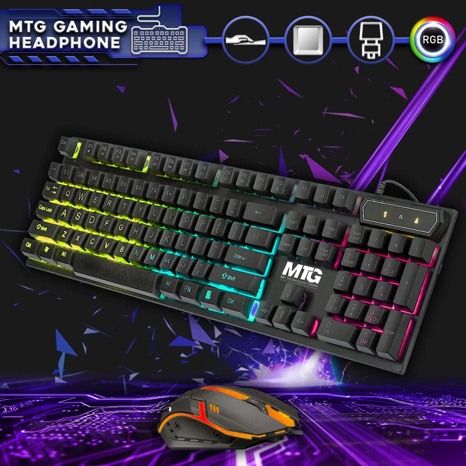 TechMagnet TechMagnet Gaming Desktop PC, Intel i5 4th Gen, Zeus Pro 4, GT 1030, 8GB RAM ARGB, 256GB SSD + 2TB HDD, 22 Inch Monitor, RGB Front Panel 385 Patterns, RGB Kit, Win 10 Pro (Renewed)