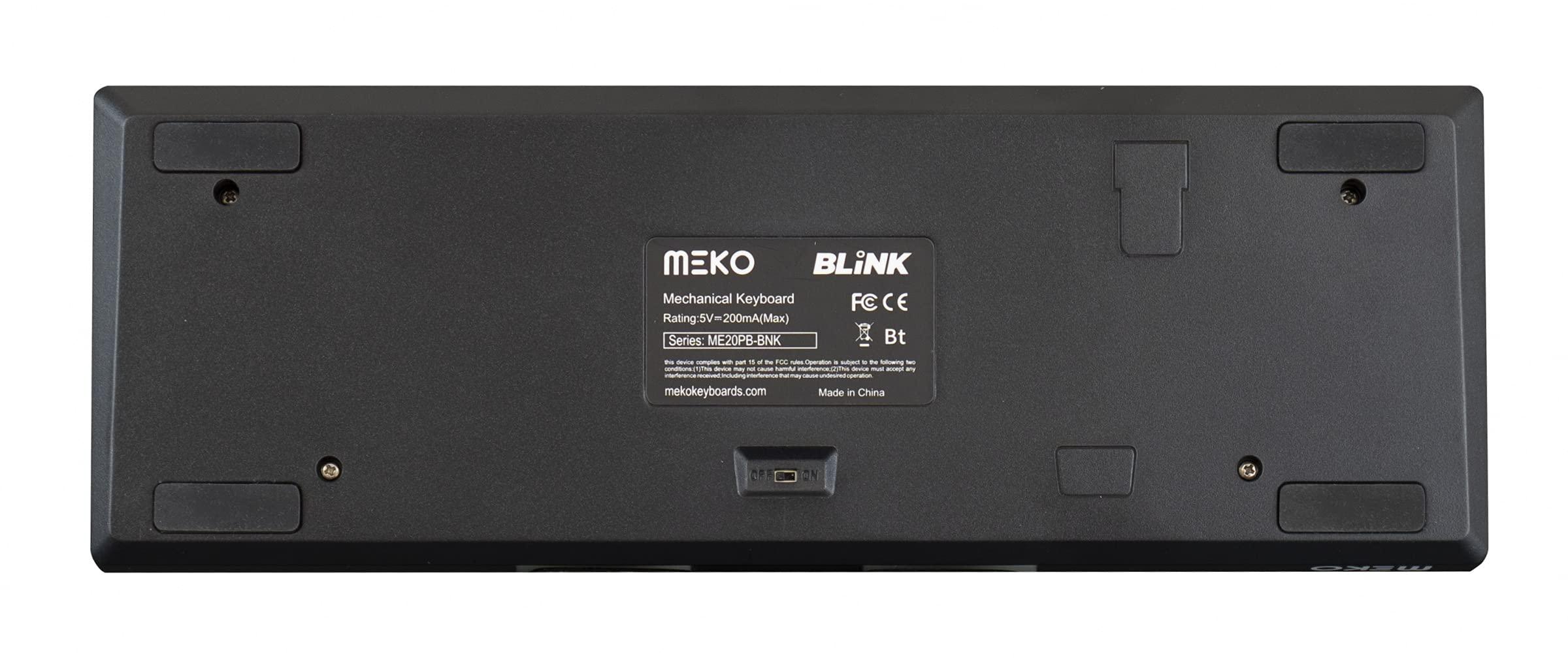 MEKO MEKO Blink Barebones 60% Hotswap Bluetooth RGB Mechanical Keyboard