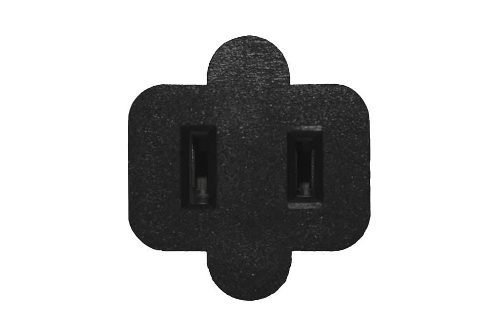 SF Cable SF Cable, USA NEMA 1-15R Receptacle to Standard 2 Pin Europe CEE 7 Plug Adapter