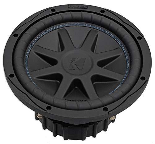 KICKER Kicker 44CVX104 10\" Comp VX 600 Watt RMS Car Subwoofer+Sealed Sub Box Enclosure