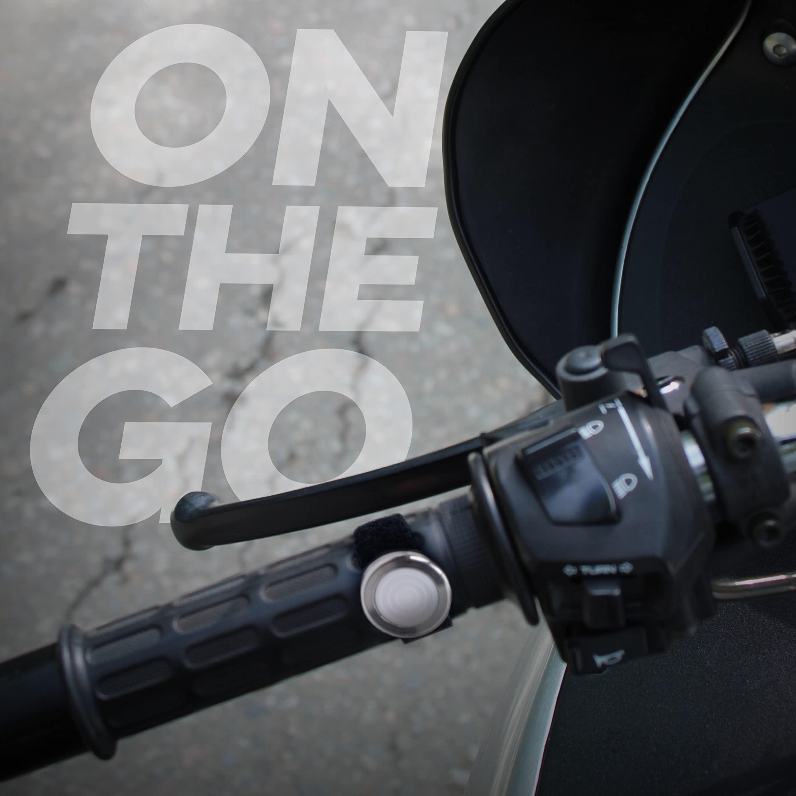 BTECH BTECH BS-PTT Wireless PTT (Push-to-Talk) Device - Compatible with GMRS-PRO and UV-PRO Radios & HFP Bluetooth Headsets for Effortless Wireless Communication