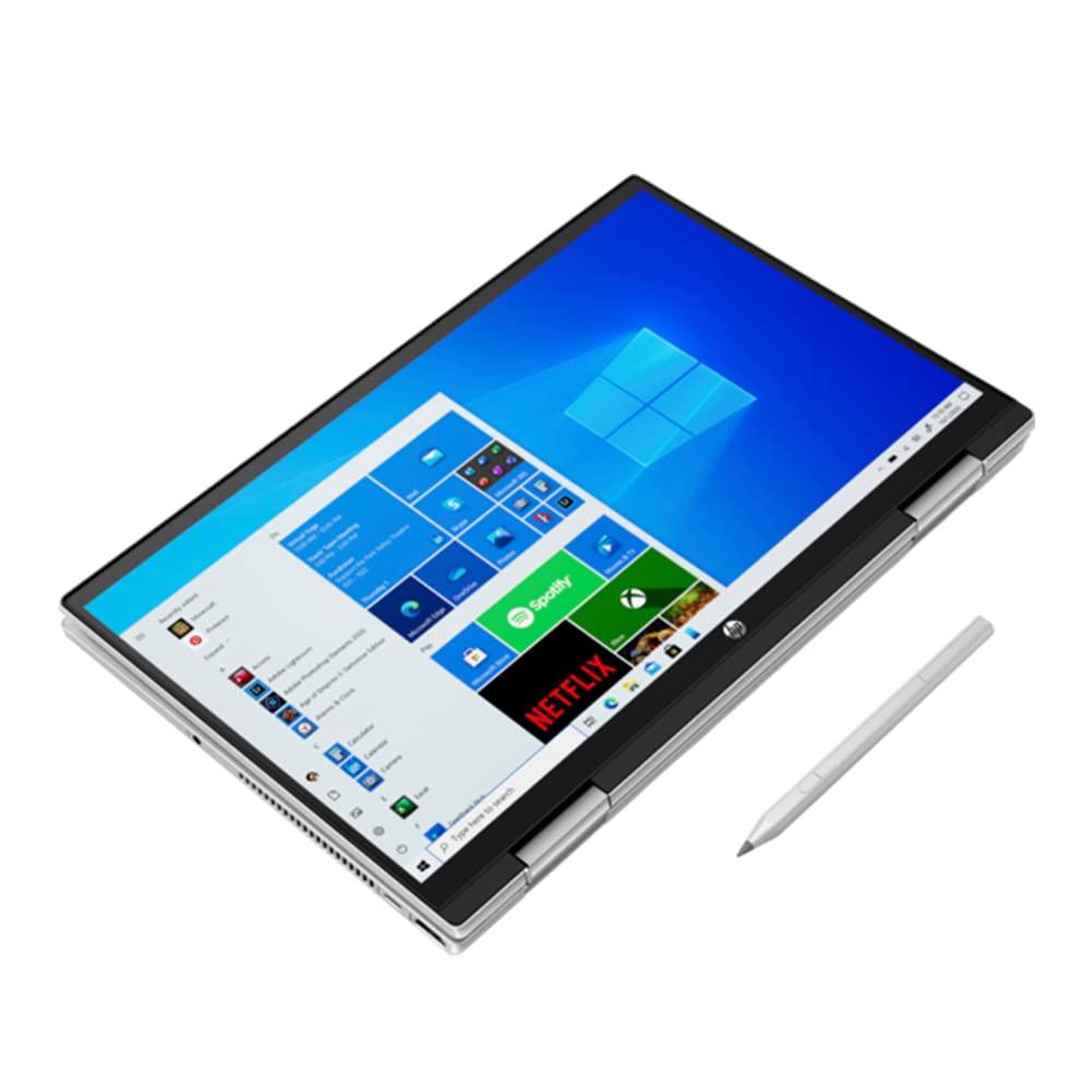 HP HP Pavilion x360 14t Home & Business 2-in-1 Laptop (Intel i5-1135G7 4-Core, 32GB RAM, 2TB PCIe SSD, Intel Iris Xe, 14.0" 60Hz Touch Full HD (1920x1080), Active Pen, WiFi, Win 11 Home) (Renewed)