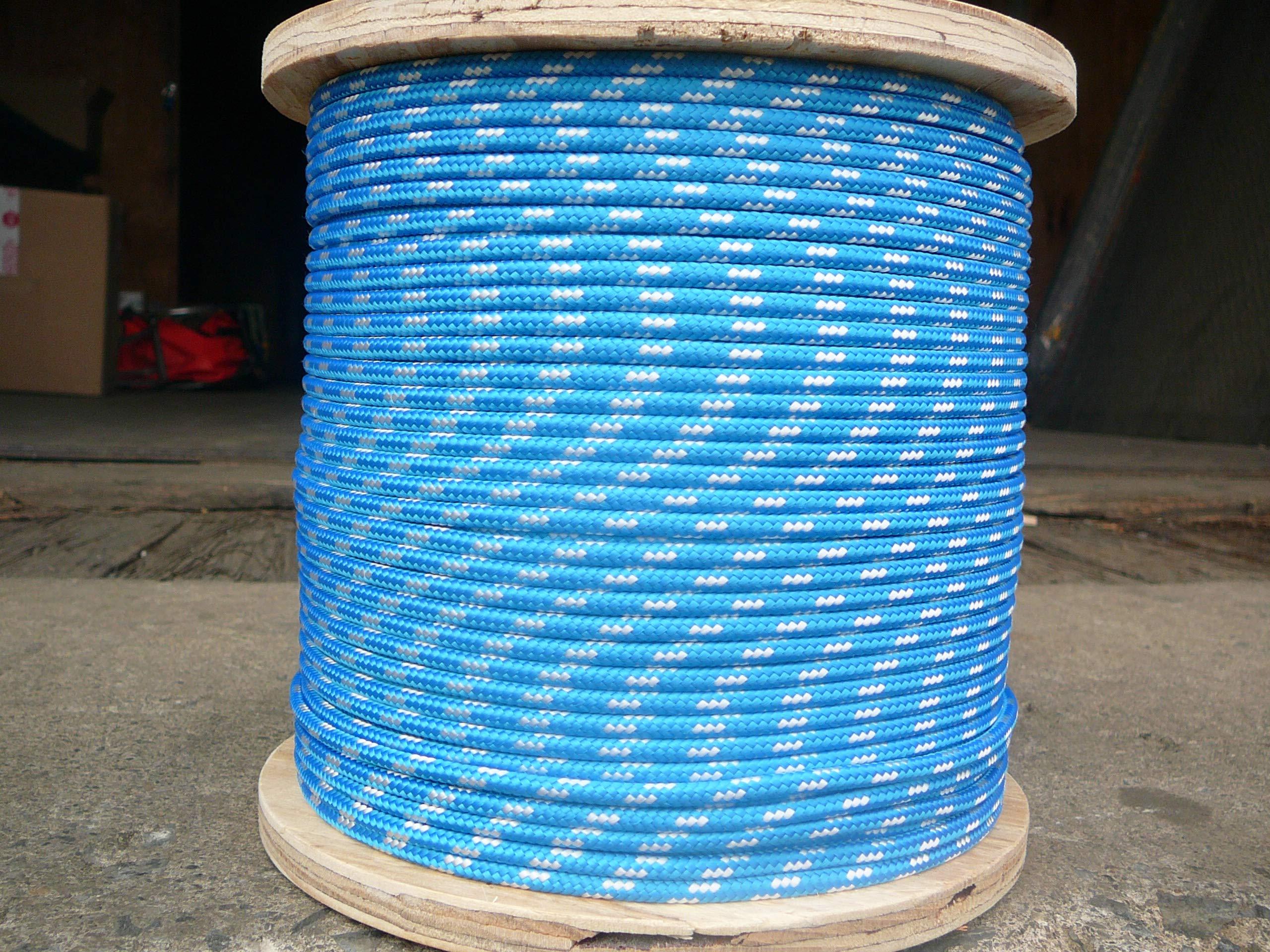 Novabraid Novabraid XLE Double Braid Dacron Sheet Halyard Line 3/16" x 100' Blue/White