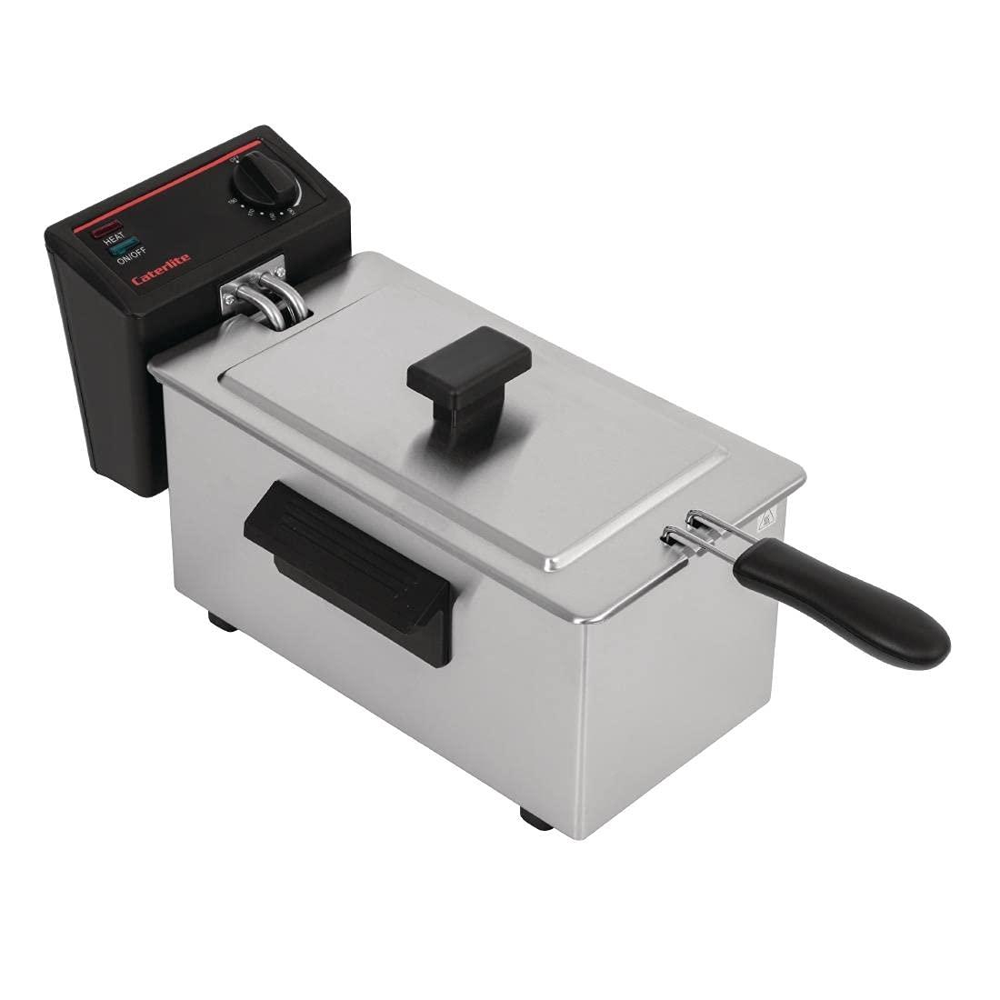 Caterlite Caterlite Light Duty friteuse Capacit 240 x 232 X 429 mm Traiteur de cuisine de restaurant