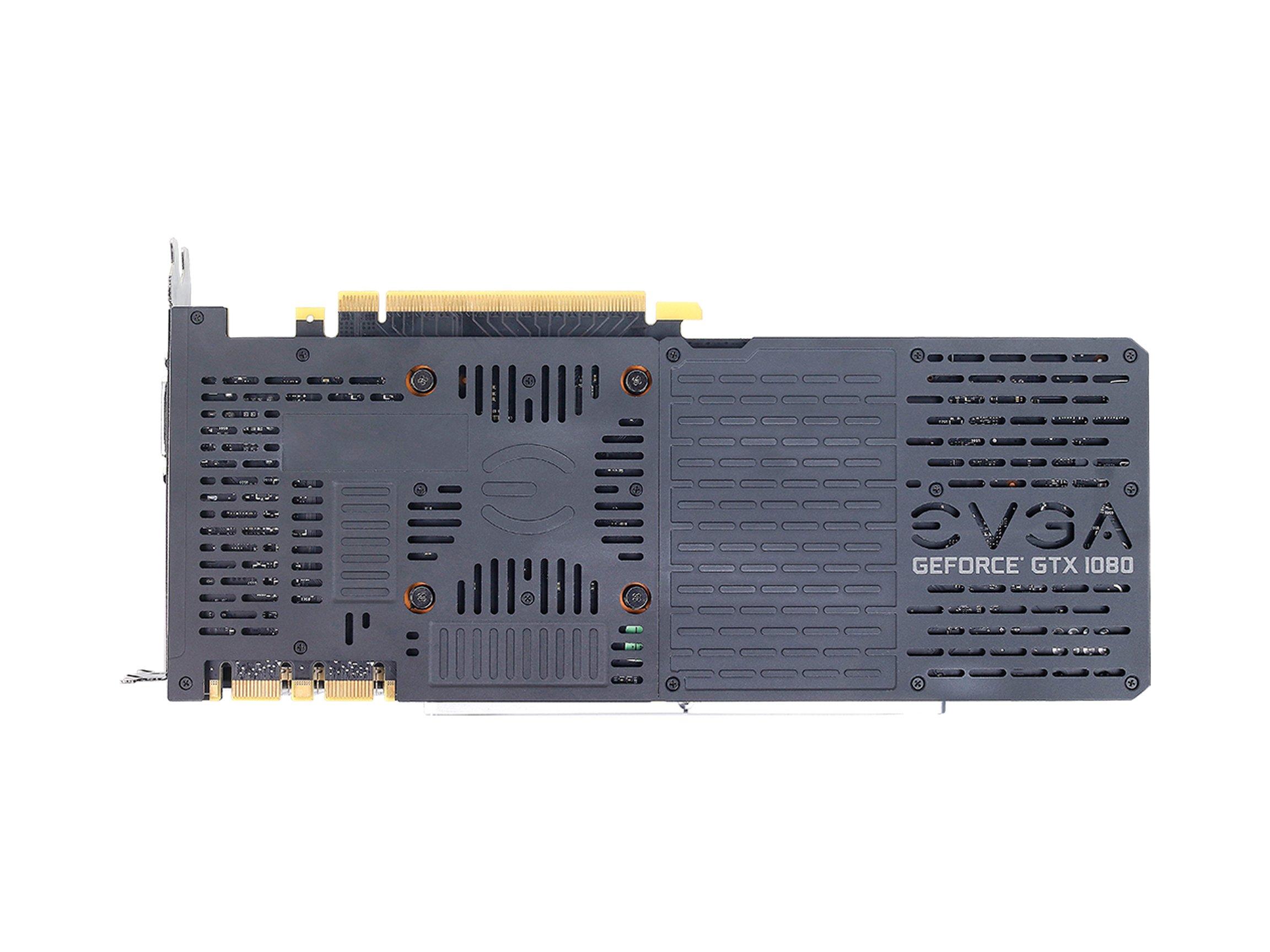 EVGA EVGA GeForce GTX 1080 SC2 Gaming, 8GB GDDR5X, iCX Technology - 9 Thermal Sensors & RGB LED G/P/M, Asynch Fan, Optimized Airflow Design Graphics Card 08G-P4-6583-KR