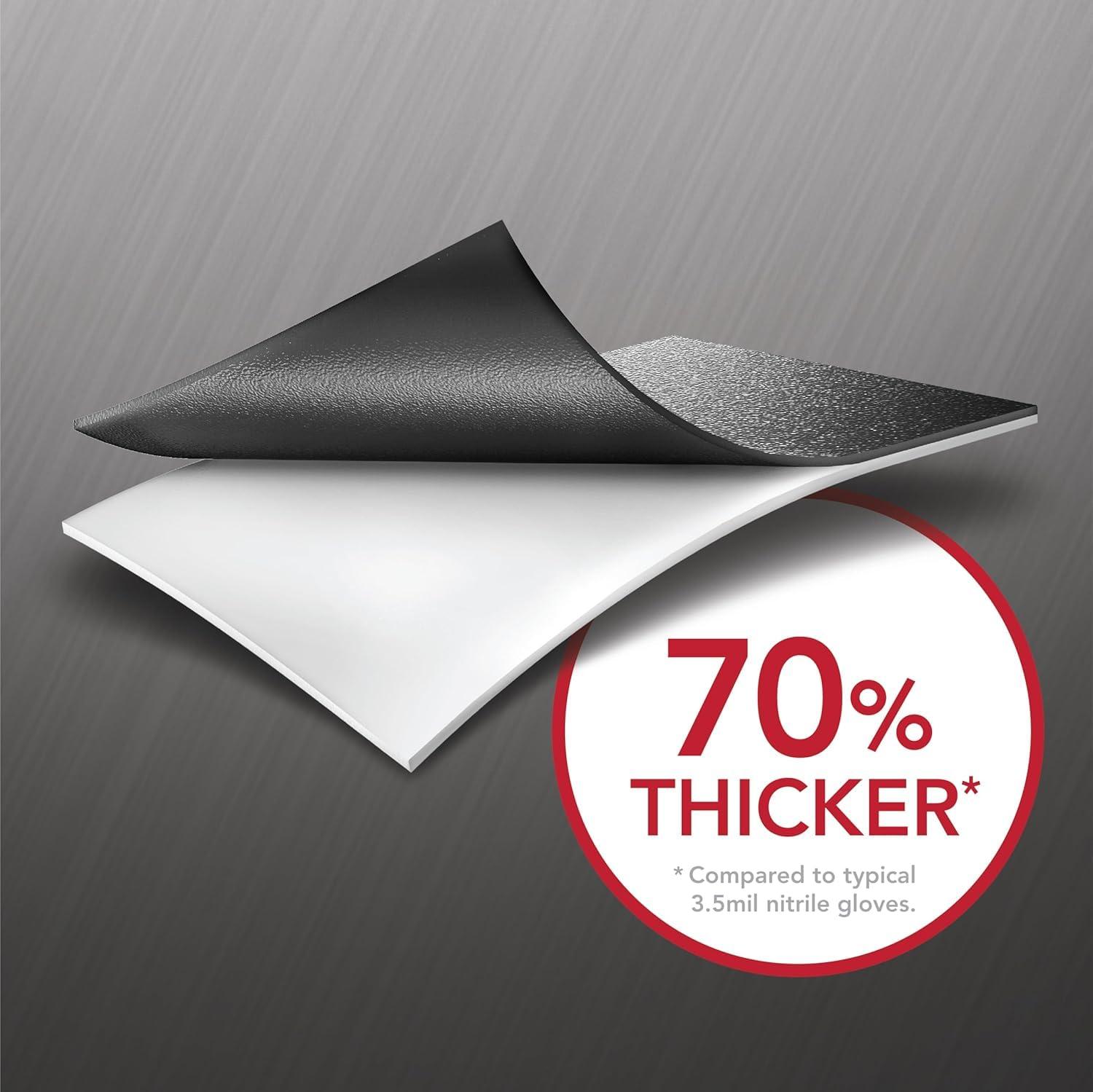 Venom Steel Venom Steel Industrial Nitrile Gloves, 6 mil, 2 Layer Rip Resistant, One Size Fits Most, 100 Count