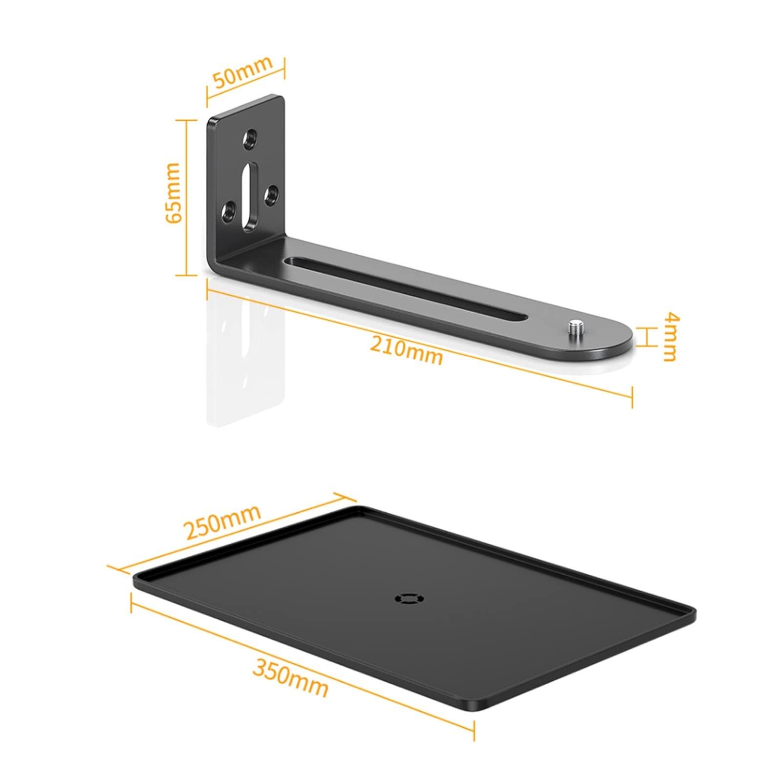 DYPASA DYPASA Projector Mount Projector Bracket Wall Mounted with Tray Training Universal Pan Tilt Adjustment BedHead Shelf Meeting Projector Shelf Ceiling Mount with Tray